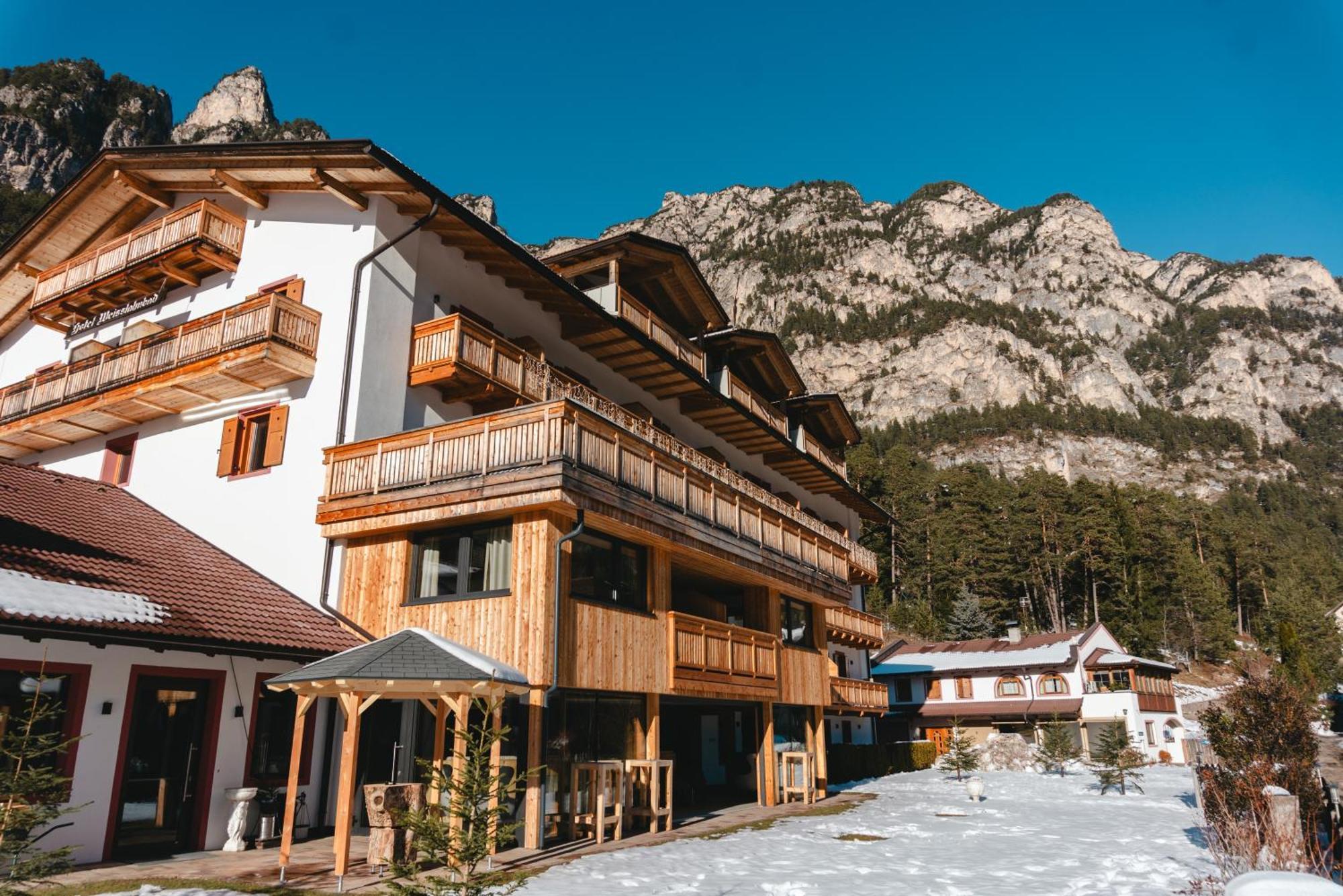 Dolomitenhotel Weisslahnbad Tires Exterior foto